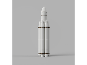Conestoga 1620 yardımcı teknoloji model roket Uzay uzay gemisi srb 3d print model - Mito3D