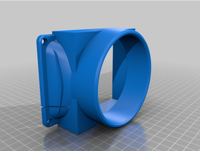 rear vent fan anycubic photon 3d print model - Mito3D