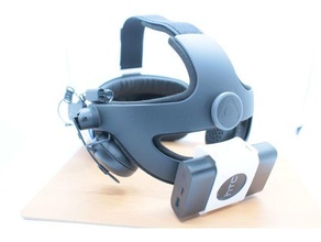 pil binmek yaşamak lüks ses kayış Kulp destek htc das Oculus arayış 2 3d print model - Mito3D