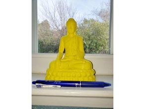 Thailand Buddha vereinfacht 3d print model - Mito3D