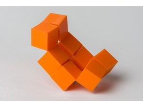 tpu inquietação cubo brinquedo filamento 3d print model - Mito3D