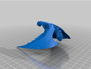 star trek discovery bird prey original 3d print model - Mito3D