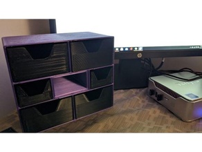 desk drawers organizer drawer 3d print model - Mito3D