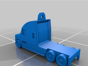 trailer llavero 01 basico test toy 3d print model - Mito3D