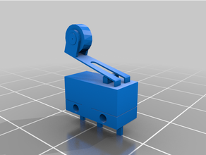 microswitch roller12 7x5 6mm 3d print model - Mito3D