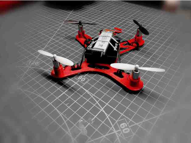 Mini Drohne 7mm 8mm bewachen 3D print model - Mito3D