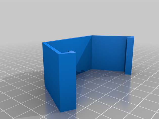 monoprice mini delta klips modüler montaj 3D print model - Mito3D