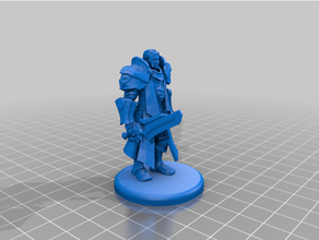 Schach Beeindruckend Allianz Warcraft 3d print model - Mito3D