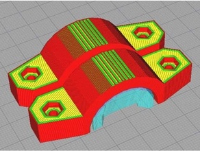 ender 3 spool retainer creality pro filament holder 3d print model - Mito3D