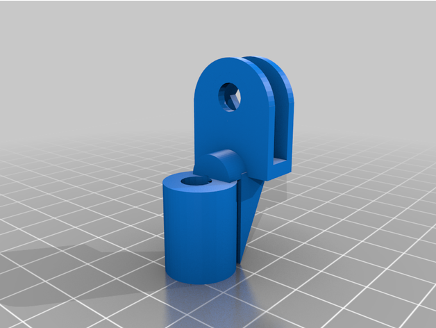 mic adaptor 3D print model - Mito3D