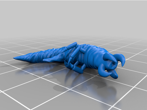 perforador dnd miniatura mazmorras dragones mini monstruo monstruosidad mesa 3d print model - Mito3D