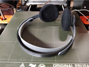 koss kph30i replacement headband 3d print model - Mito3D