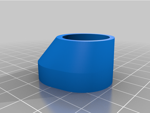 choque ciclónico émbolo tubo cilindro adaptador nerf 3d print model - Mito3D