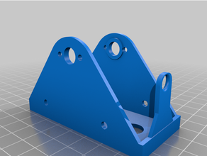 wire spool wall mount small gauge 3d print model - Mito3D