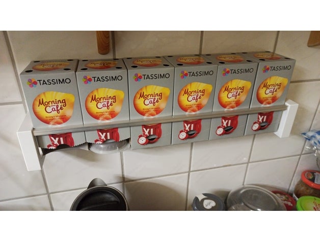 Tassimo mur titulaire soutien 3D print model - Mito3D