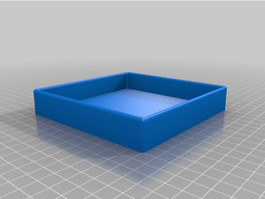 box holder mold square storage 3d print model - Mito3D