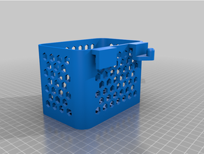 duschutensilienhalter mit gancio per asciugamani 3d print model - Mito3D