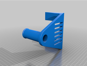 bolt on filamento spool holder estante soporte 3d print model - Mito3D