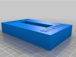 3d golpear cobrir bainha 3d print model - Mito3D