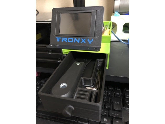 Tronxy xy2pro slayt kutusu tronxy xy2 profesyonel 3D print model - Mito3D