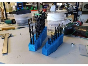 drill bit holder 3d print model - Mito3D