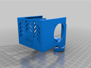 anycubic hotend cubierta carcasa funda 3d print model - Mito3D