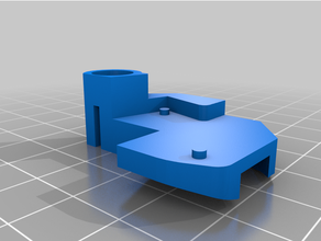 schraubenlos stryfe Schalter montieren nerf 3d print model - Mito3D