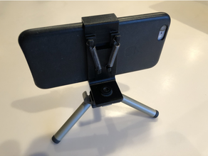 phone tripod mount 3d print model - Mito3D