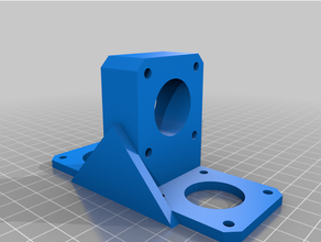 dual extruder mount cr10spro 3d print model - Mito3D