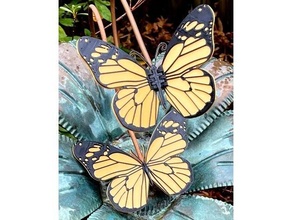monarca farfalla 3d print model - Mito3D