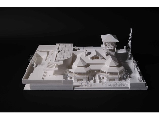 RBA ev 10 mimari bina model 3D print model - Mito3D