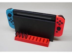 Nintendo Schalter Spiel Karte Halter Unterstützung Patrone Video 3d print model - Mito3D