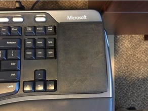 Nummer Pad Startseite Mantel Microsoft ergonomisch Tastatur Nummernblock numerisch 3d print model - Mito3D