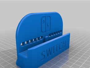 diy switch dock supported vent stand usb vertical 3d print model - Mito3D