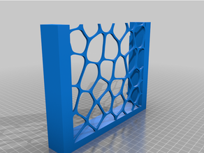 voronoi pattern + step file 3d print model - Mito3D
