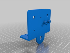 ender 3 carriage plate axis base mount 3d print model - Mito3D