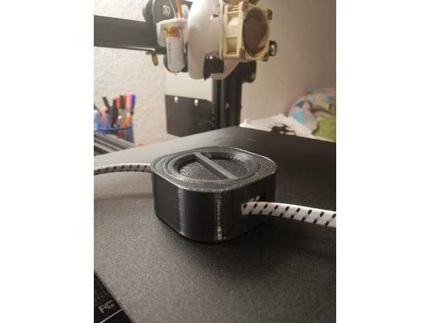 Kabel Spule Halter Unterstützung Management 3D print model - Mito3D