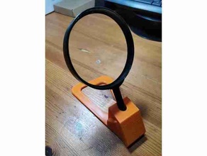 magnifying glass holder 3d print model - Mito3D