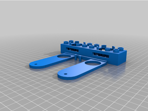Hubelino Duplo Başlat Lego mermer 3d print model - Mito3D