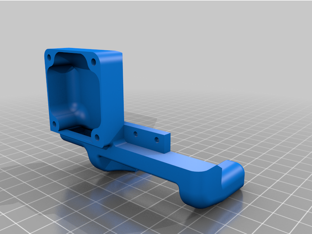 bmg aero cooling duct 3D print model - Mito3D