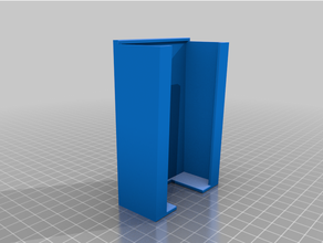 logitech z-4 button box mount speaker wall 3d print model - Mito3D