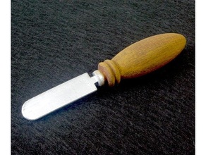 formaggio coltello lama cibo cucina stoviglie attrezzo utensili puntello 3d print model - Mito3D