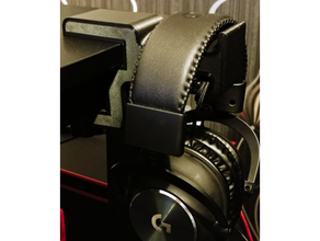 específico escritorio auricular descanso percha soporte auriculares 3d print model - Mito3D