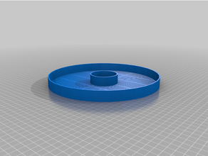 raster essiccazione gel silice cilindrico cibo disidratatore openscad 3d print model - Mito3D