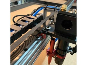 cloudray co2 laser ponte cavo 3d print model - Mito3D