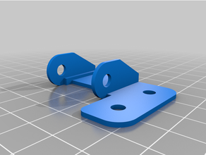 anycubic i3 mega cable chain holder 3d print model - Mito3D
