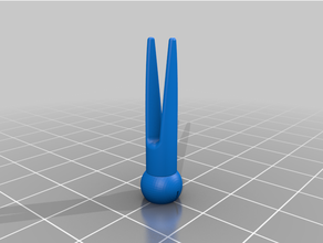 wire beak holder 3d print model - Mito3D