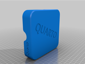 Quarto Kutu etiket 3d print model - Mito3D