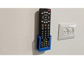 remote control holder sigma tv 3d print model - Mito3D