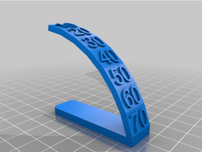 angle test 3d printer printing tests print 3d print model - Mito3D